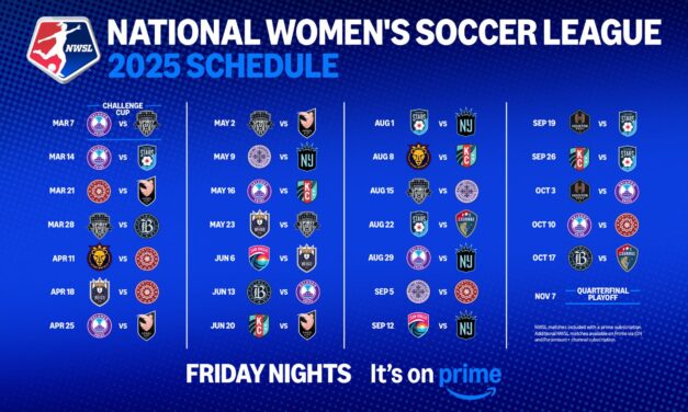 Prime Video will stream 27 NWSL games in 2025. Check out the full schedule.
