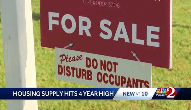 Housing supply hits 4-year high amid unsold homes, report finds