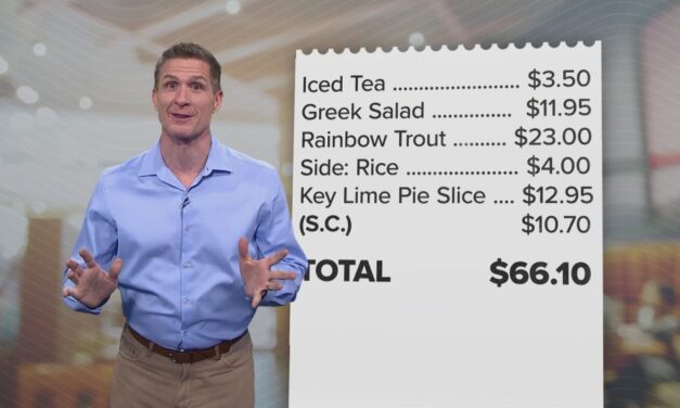 Check your restaurant bill. You might find an ‘extra’ charge.
