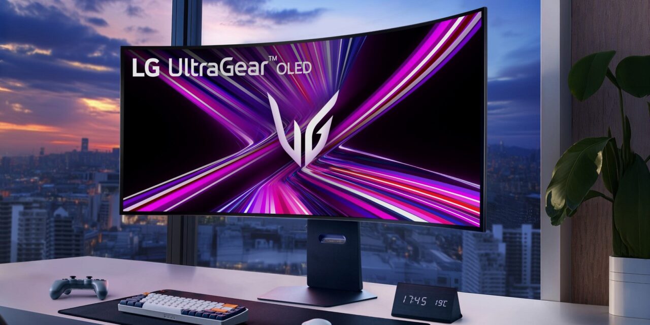 LG Unveils World’s First Bendable 5K2K Gaming Monitor, Winner of Three Awards at CES 2025