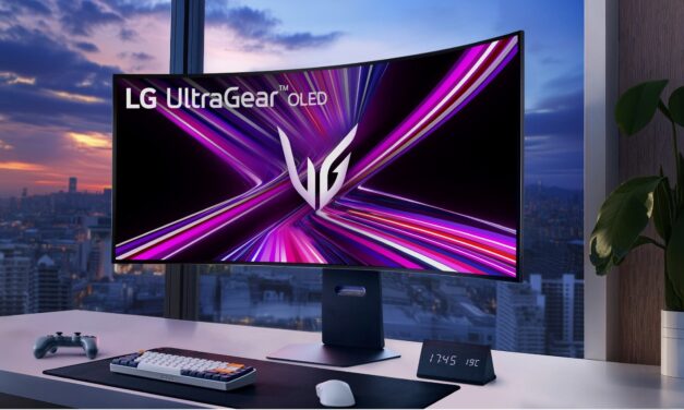 LG Unveils World’s First Bendable 5K2K Gaming Monitor, Winner of Three Awards at CES 2025