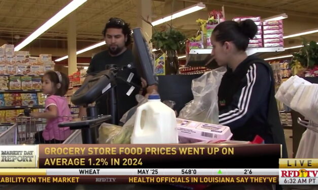 Grocery store prices increased on average 1.2% this year, a report shows