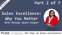 The Year of Sales Excellence: Why YOU Matter! – Part 2