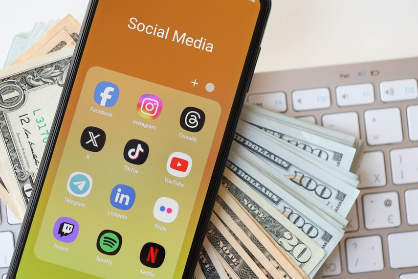 Are marketers spending less on social media?