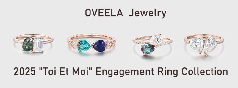 Oveela Jewelry Unveils 2025 “Toi Et Moi” Engagement Ring Collection: A Fusion of Sustainability, Craftsmanship, and Affordability