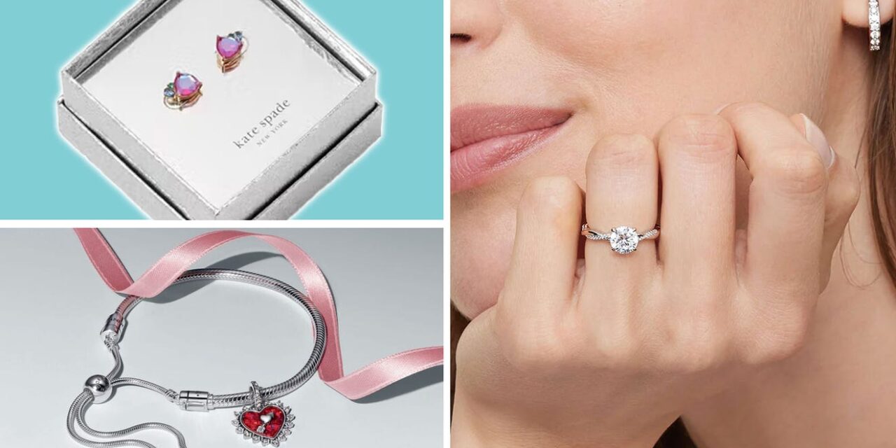 Looking for a glittery gift? You’ll fall in love with these Valentine’s Day jewelry sales