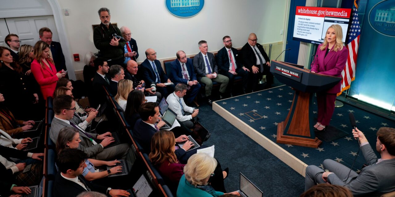 White House Says It Is Opening Briefing Room to “Podcasters, Social Media Influencers and Content Creators”