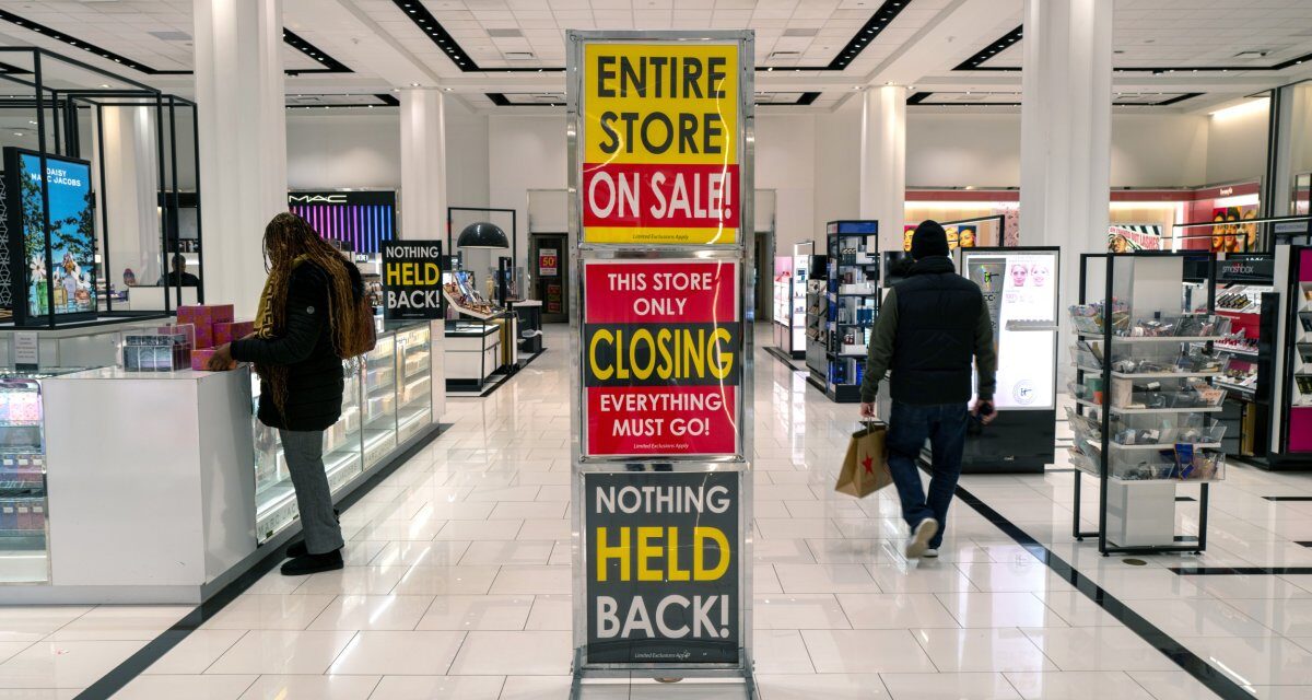 Retail Layoffs Soar Nearly 100% in a Month as Multiple Stores Close