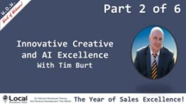 The Year of Sales Excellence: Innovative Creative and AI Excellence! – Part 2