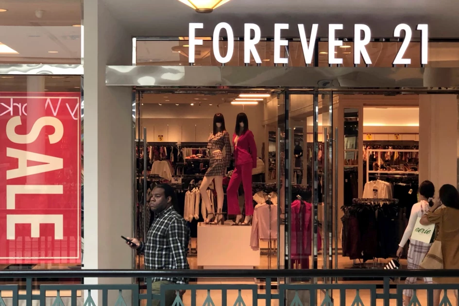 Fast-fashion giant Forever 21 files for bankruptcy, plans US liquidation