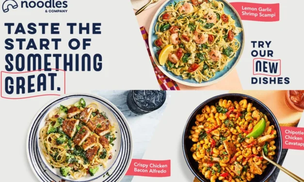 Noodles & Company to roll out 9 new dishes next week
