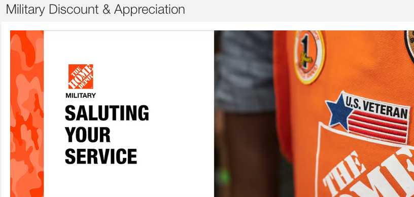 Home Depot Expands Military Discounts to Compete with Lowe’s