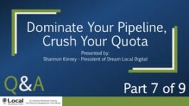 Dominate Your Pipeline, Crush Your Quota – Part 7 – Q&A