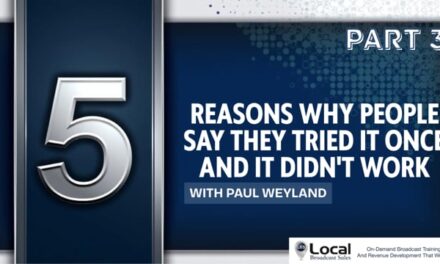 5 Reasons Why People Say They Tried It Once And It Didn’t Work – Part 3