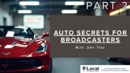 Auto Secrets for Broadcasters – Part 2