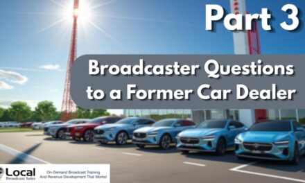 Broadcaster Questions to a Former Car Dealer – Part 3