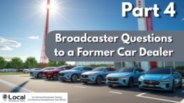 Broadcaster Questions to a Former Car Dealer – Part 4