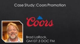 Case Study: Coors Promotion