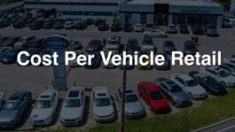 Cost Per Vehicle Retail