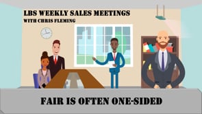 Fair is Often One-Sided