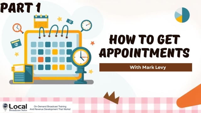 How to Get Appointments – Part 1