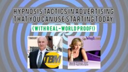 Hypnosis Tactics In Advertising