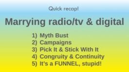 Marrying TV, Radio, and Digital – Part 2