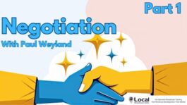 Negotiation – Part 1