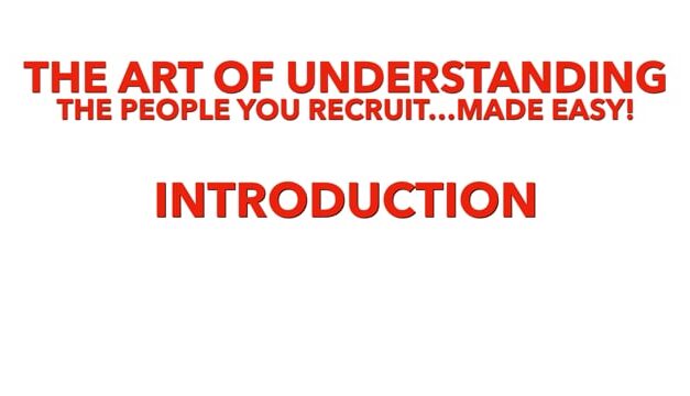 Recruiting Tips by Personality Type – Part 1