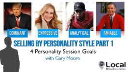 Selling By Personality Style Part 01: Four Personality Session Goals