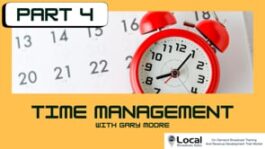 Time Management – Part 4