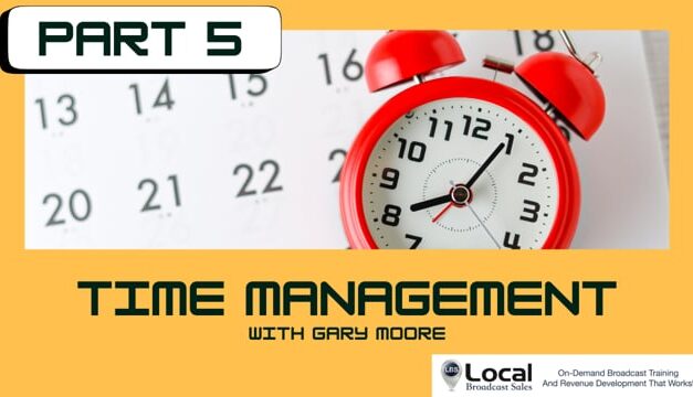 Time Management – Part 5