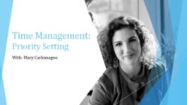 Time Management: Priority Setting