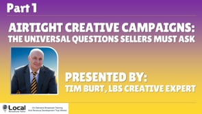 AirTight Creative Campaigns: The Universal Questions Sellers Must Ask – Part 1