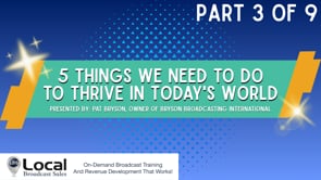 5 Things We Need to Do to Thrive in Today’s World – Part 3