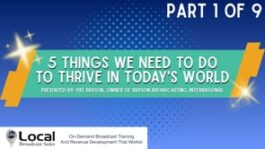 5 Things We Need to Do to Thrive in Today’s World – Part 1