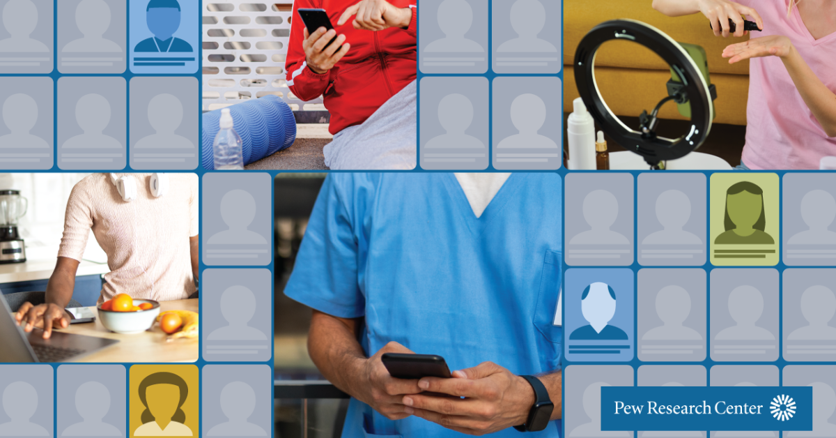Moms, Coaches, Doctors, Entrepreneurs: Who Are America’s Health and Wellness Influencers? | Pew Research Center