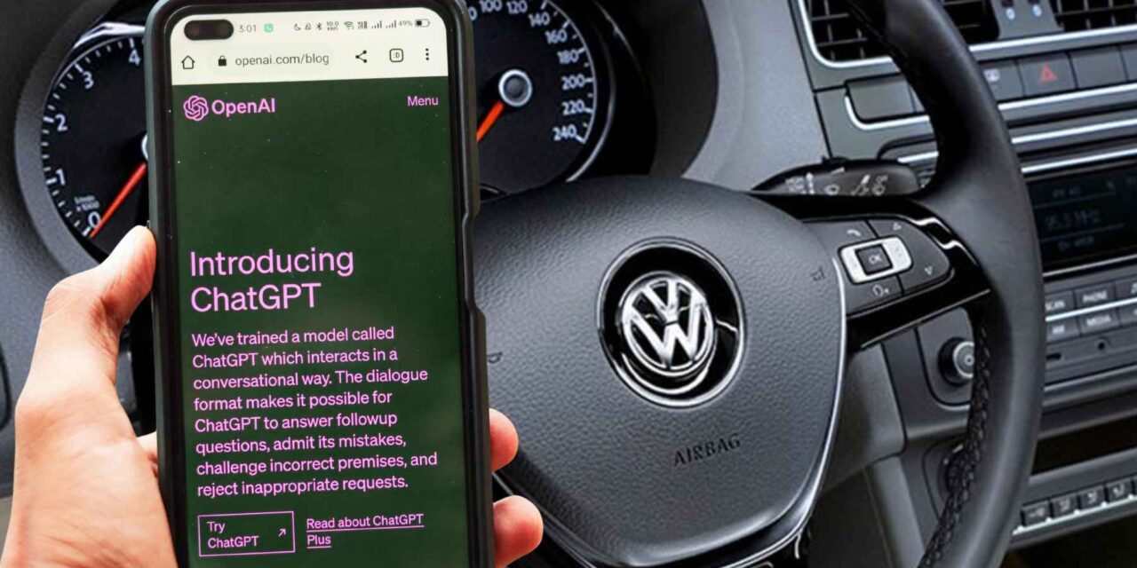 A Volkswagen quote ended up in ChatGPT before the customer said yes, and that small gesture could change car sales forever