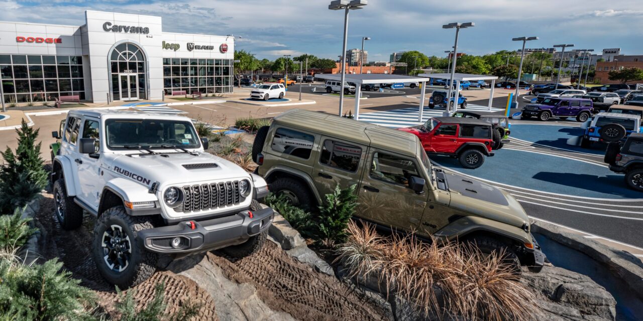 Carvana said it was experimenting with new cars. Sales have taken off