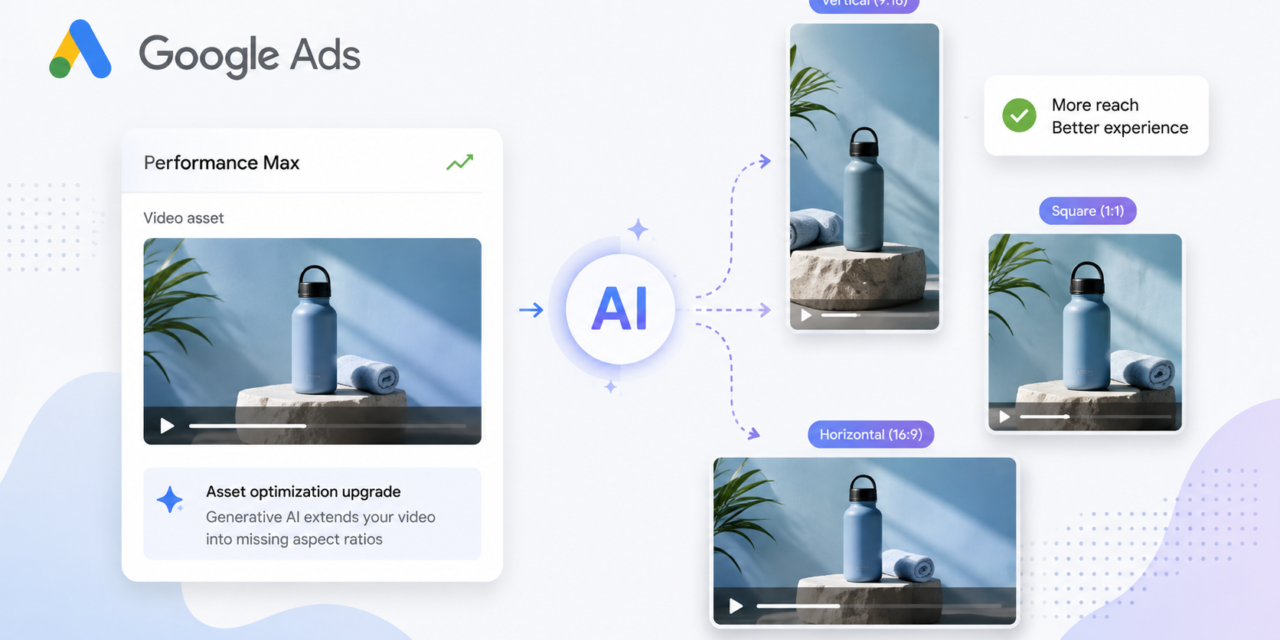 Google Ads will use generative AI to resize Performance Max video ads