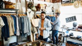 smiling-customers-shopping-in-mens-boutique