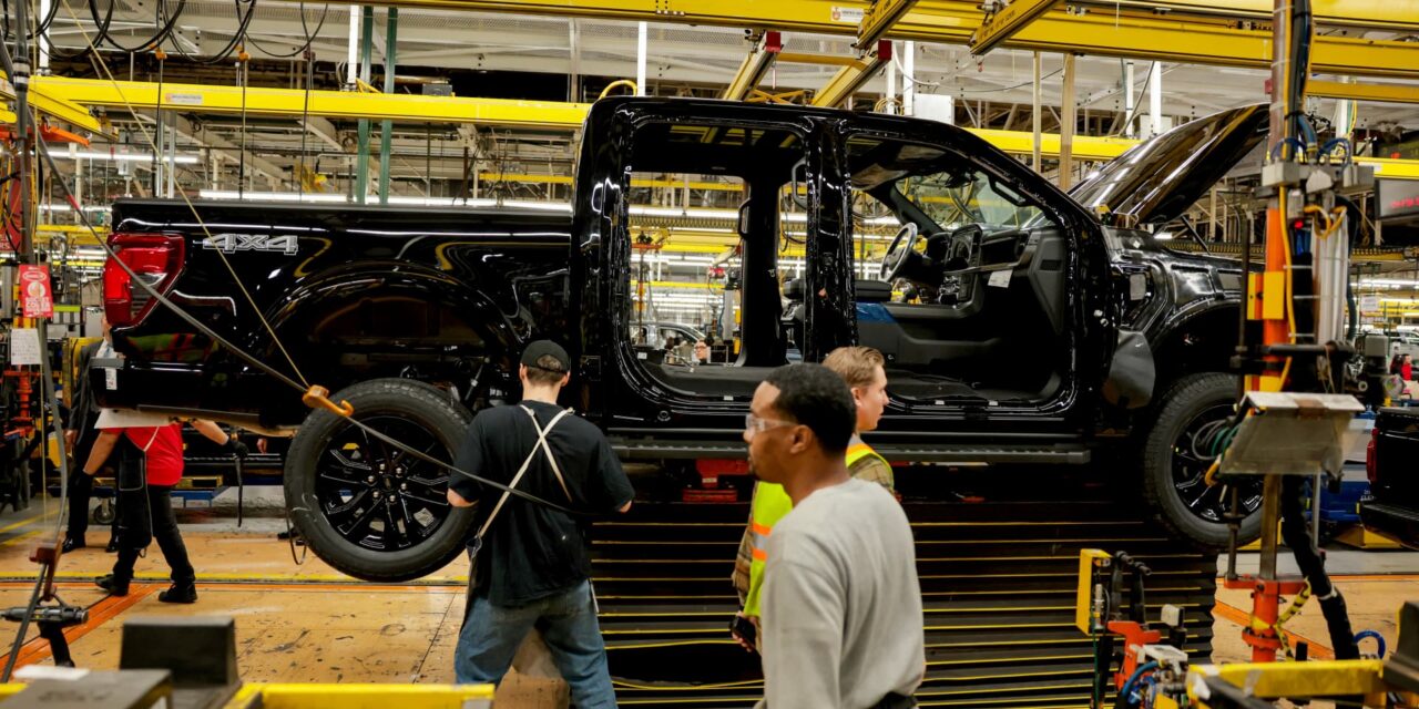 Ford sales fall 10.3% in August as it ramps up F-Series production