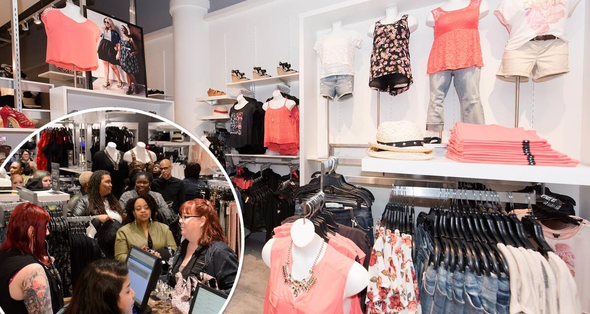 Plus size retailer shutters 177 stores in major shift to online sales